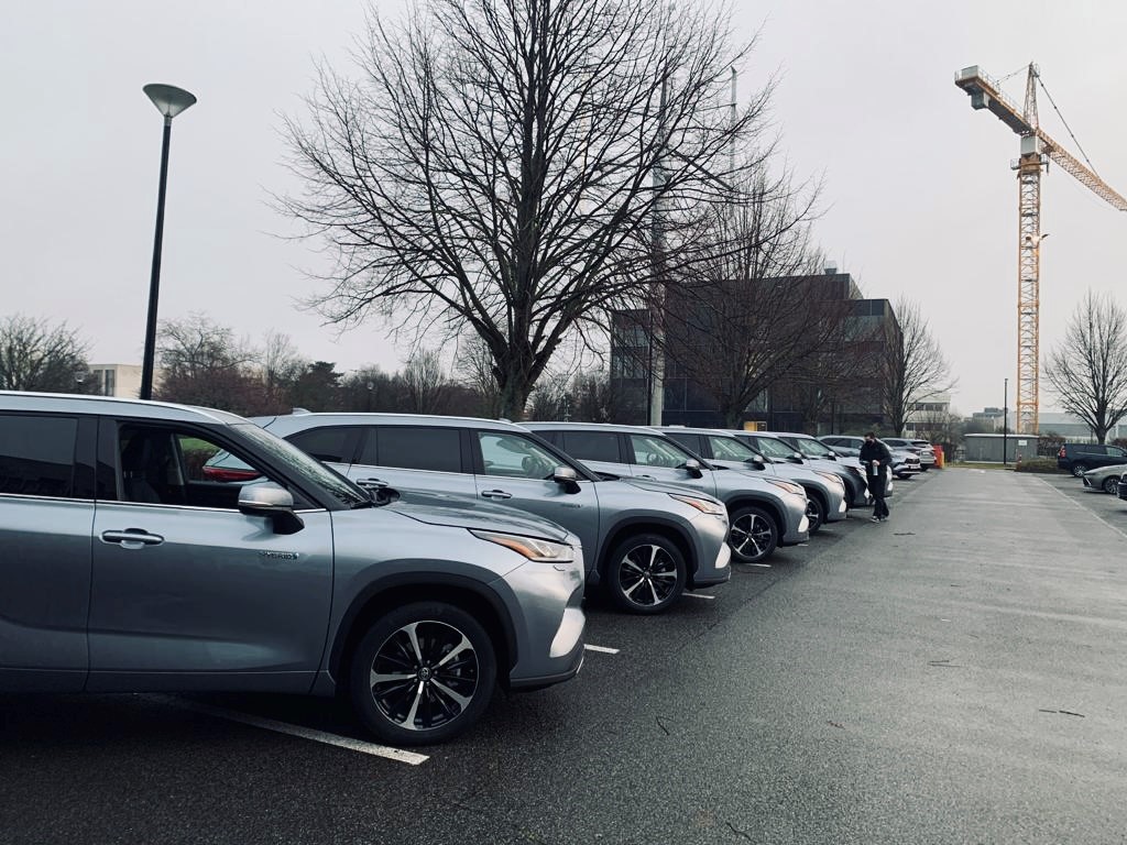 Toyota Highlander Roadshow @ Brussels, Belgium