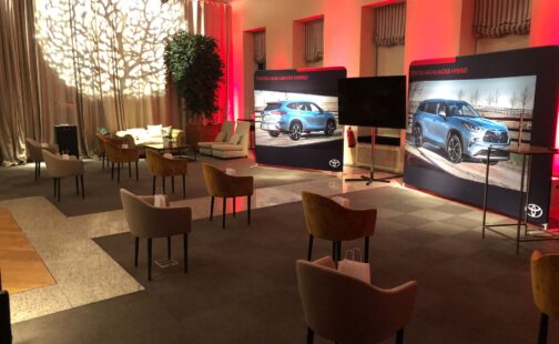 Toyota Highlander Roadshow @ Madrid, Spain (COVID-19 set-up)